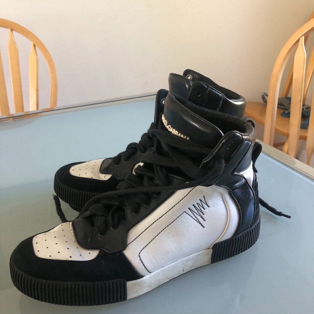 Dolce & Gabbana High Top Sneakers - Picture 2 of 8